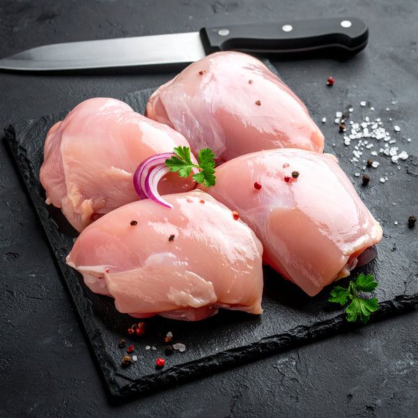 Fresh Organic Boneless & Skinless Chicken Thighs