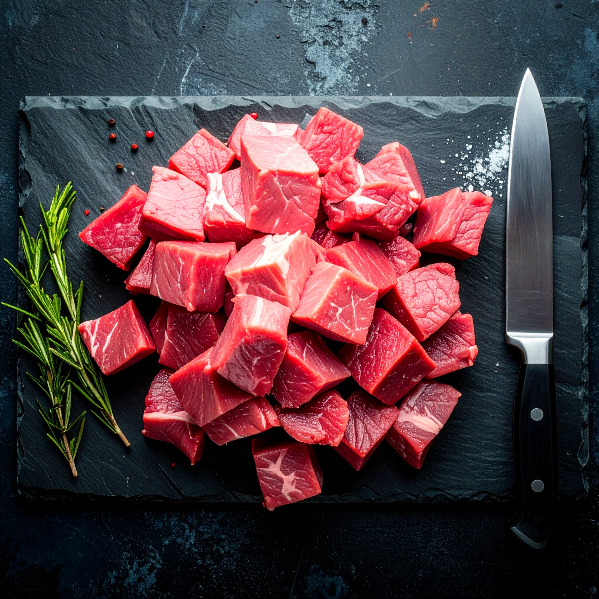 Fresh Organic Veal Cubes